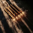 © ANTARA - Sparks fly during precision welding operation