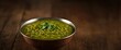 © NeuralNiche - Close-up of Whole Mung bean Tadka in a bowl with selective focus