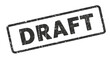 © Saim - Black Draft Rubber Stamp Icon isolated PNG with Transparent Background