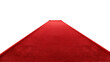 © Space Priest - Endless red carpet against isolated background