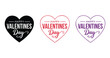 © MK_360 - Heart Valentine's Day Typography Vector.