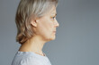 © evafesenuk - Portrait of a mature woman with a calm confident expression.