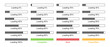 © Hasan_Sumon - Percentage loading progress bars; featuring incremental loading percentages from 0% to 100%, along with specific Completed, Error, and Pause or Start status indicators.