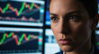 © Siti - Finance Analyst Monitoring Market Trends on Multiple Screens
