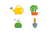 © Andrei - Gardening tools and supplies used for caring for plants at home or in a garden during daylight hours in a simple indoor setting