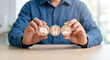© Vactzone - CLIENT SATISFACTION. User give rating to service experience. Customer review satisfaction feedback survey.