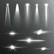 © SADEK.BD - ai abstract spotlight with glowing bright stage light beam projection shiny decoration theatre scene studio transparent space concert empty spot disco festive glittering event design