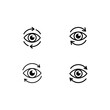 © Shahanaz - Eye Vision Line Icon Set