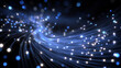 © Maksym - Macro of data cables bundled together, fiber optics glow, high-speed internet concept