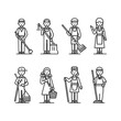 © NikahGeh - Cleaners in Uniforms: A Collection of Cleaning Professionals.