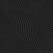 © DECHA - Dark Futuristic Hexagon Mesh Wave Background
