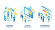 © wafie studiio - Quality Assurance Cycle: Customer Feedback, Service Improvement, and NPS/CSAT Satisfaction Metrics