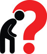 © IshratJahan - person with question mark silhouette vector icon