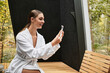 © LIGHTFIELD STUDIOS - Relaxing moments for a beautiful young woman at a spa center with a modern touch