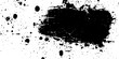 © TextureStock - Set of ink splashes black grunge paint brush strokes on a white background. abstract ink textures, rough dry-brush marks, splatters and smudges, hand-painted acrylic and ink style.