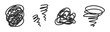 © Nitomaru - もやもや・ぐしゃぐしゃ・ぐるぐるを表現した手書き線画イラスト