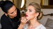 © vadosloginov - Bride Getting Makeup Applied Wedding Day