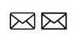 © Al Rafi - Envelope Icons - Closed Mail Symbols in Line Art