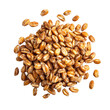 © MMM - Puffed wheat isolated, top view [Transparent Background PNG].