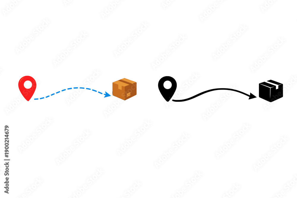 Guide to package delivery process from sender to destination during ...