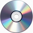 © Pete - Shiny optical disc with rainbow reflections. Digital data storage circle reflects light. Round disk used for music movies or computer programs. Blank media for archiving.