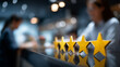 © Kateryna - Concept of loyalty customer program for business marketing, sales discount strategy with reward system display, customer retention tool with incentive offering visualization, comme