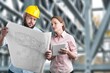 © BillionPhotos.com - Construction Engineering worker discusses plan the building