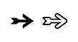 © Al Rafi - Right Pointing Arrow Icons: Navigation, Direction, and User Interface Symbols