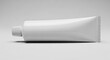 © Ginta - Clean White Toothpaste Tube on a Light Gray Seamless Background with Subtle Shadows and Highlights