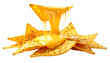 © aldi - Crispy tortilla chips in a pile, covered in a stream of melted, bright yellow cheese