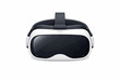 © Nataliia - Front view of modern black and white virtual reality headset