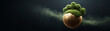 © Anatthaphon - Magical world, floating planet seed covered in moss and forest. wondrous fantasy concept of new life, growth and beginning