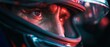 © Marta P. (Milacroft) - Racing driver's focused eyes, showing intense concentration inside a helmet, reflecting speed and challenging competition