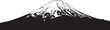 © Sakib - Silhouette of Mount Fuji, Japan's iconic snow-capped volcano