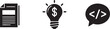 © JD-Studio icon - Web Development Article Idea Bulb Money Code Icon