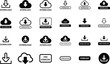 © Designer2.0 - Download Button Icon SetDownload Icons Collection, Cloud Download Icon Pack, Free Download Button Set
