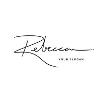 Rebecca Typography | Free SVG