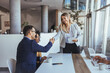 © Dragana Gordic - Business Professionals Shake Hands In A Modern Office, Building Trust, Partnership, And Collaboration During A Networking Meeting