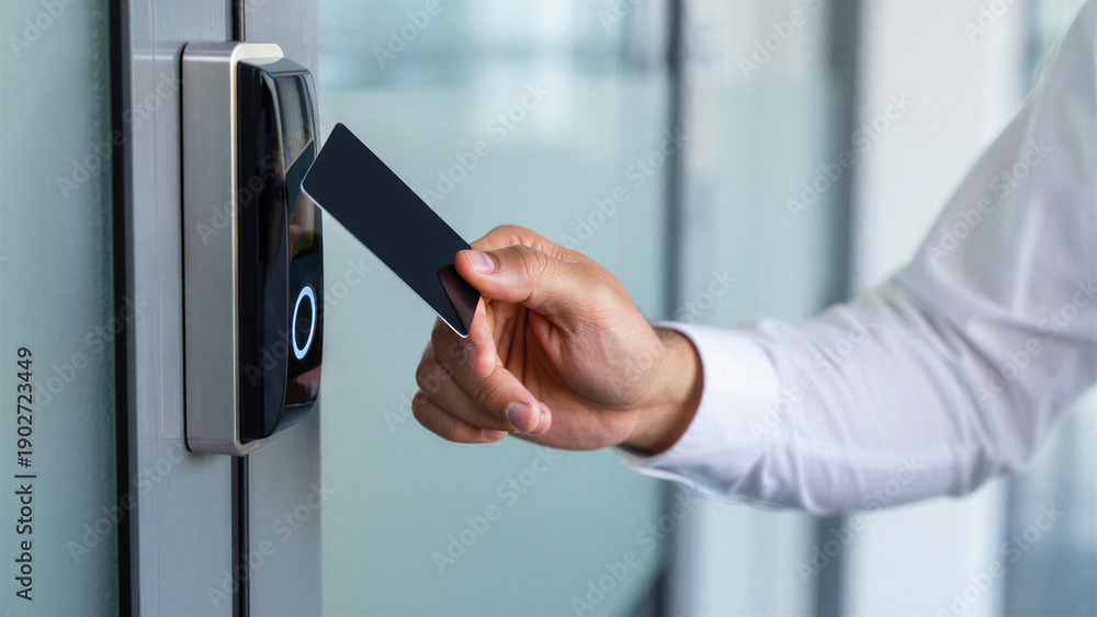 Smart access with key card technology for modern security solutions in ...