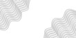 © Fathurrosi - Vertical abstract flowing line waves, striped corner pattern, decorative graphic design element eps10 modern