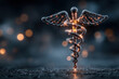 © Evdoha - A conceptual 3D illustration of a medical symbol, designed as a DNA structure with wings.