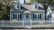 © miwako design studio - American charming modest Cape Cod style house, real estate