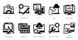 © popcornarts - A set of 10 mix icons as seo, development, css