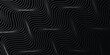 © Irfan - 3D Vector wave lines pattern smooth curve flowing dynamic white light isolated on black background for concept of technology, digital