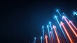 © CLOVER BACKGROUND - Rising Arrows: Dynamic arrows ascend, symbolizing growth and progress against a deep, vibrant backdrop, inviting viewers to envision a future of advancement.
