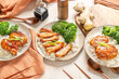 © J. Anthony/Stocksy - Healthy Chicken Dinner