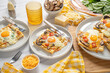 © J. Anthony/Stocksy - Egg Breakfast Pastry