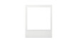 © GraphicsWorld - Blank Polaroid photo frame, white, for mockup or overlay effect, isolated on transparent background, png