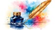 © MstNasima - Celebrating world poetry day with ink and verse