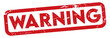 © ShafiqGFX - red warning square grungy vintage stamp isolated. PNG